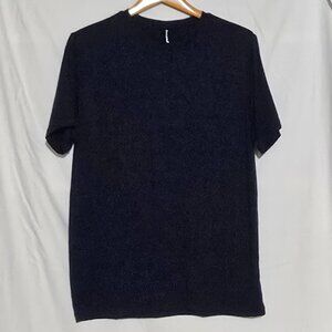 Merino protecT SS 100% Merino Wool Crewneck - Blue - Sz L*